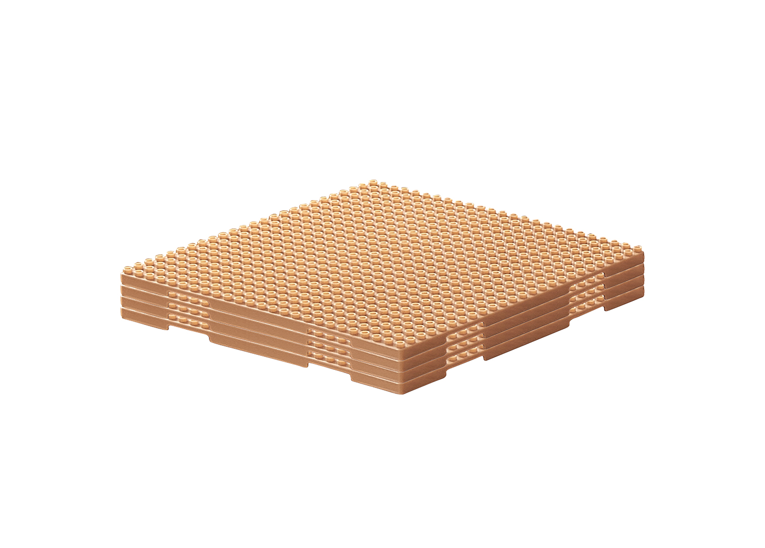 Building Brick Baseplate 4 Piece Set